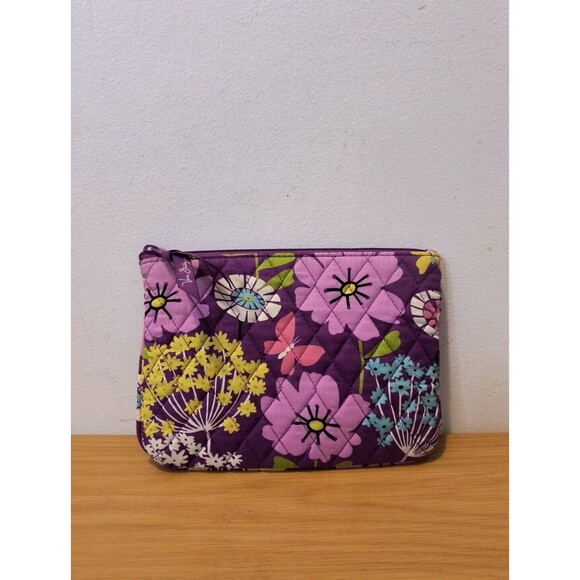 Vera Bradley (1) Purse (2) Wallets (1) CD Carrier (1) Makeup Bag Lot of 5 - Picture 14 of 16